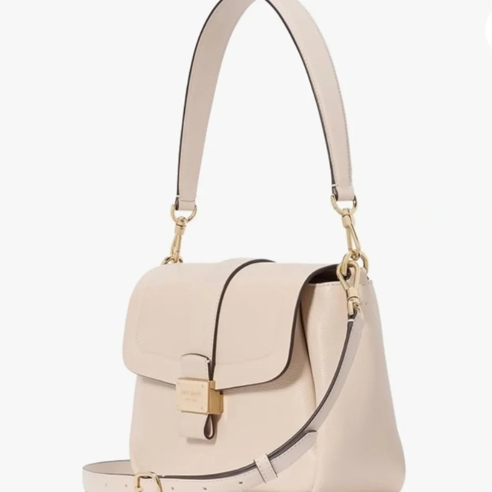 NWT Kate Spade Nouveau Pebbled Leather Flap Bag